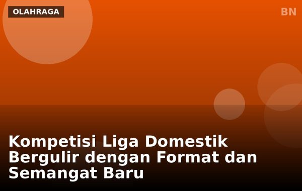 Kompetisi Liga Domestik Bergulir dengan Format dan Semangat Baru